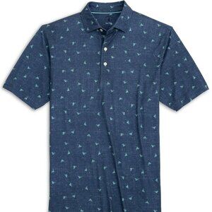 NWT Johnnie-O Men's Salud Lake Polo Shirt Medium M